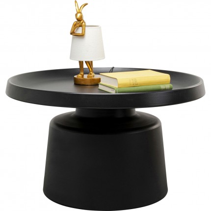 Table basse Lima 70cm noire Kare Design