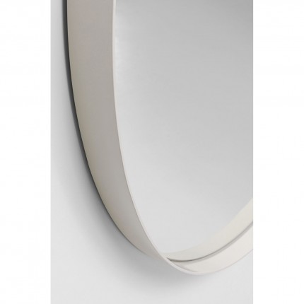 Miroir Curve rond 100cm beige Kare Design