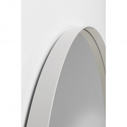 Wall Mirror Curve round Ø100cm beige Kare Design