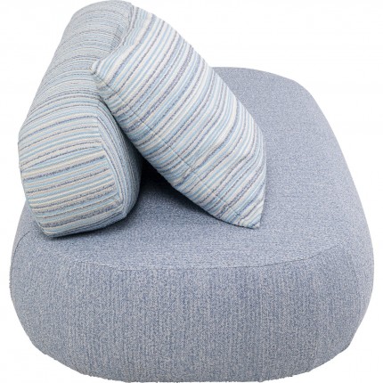 Outdoor Sofa 2-Seater Marlin blue Kare Design