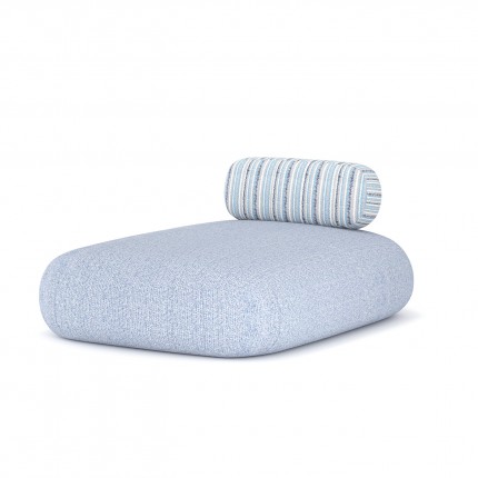 Méridienne de jardin Marlin bleue Kare Design