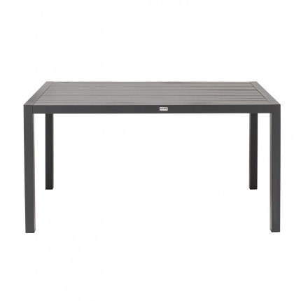Table de jardin Madagascar 140x80cm noire Kare Design Table de jardin Madagascar 140x80cm noire Kare Design