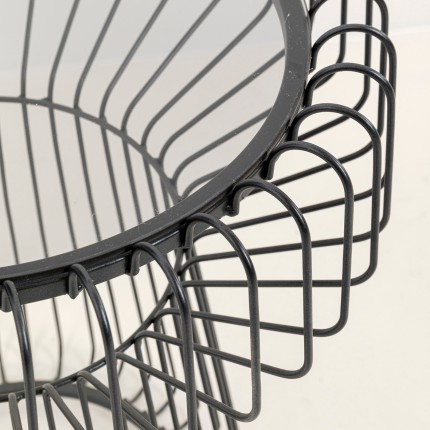 Side Table Lisboa Ø38cm black Kare Design