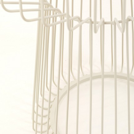 Table d'appoint Lisboa 38cm beige Kare Design