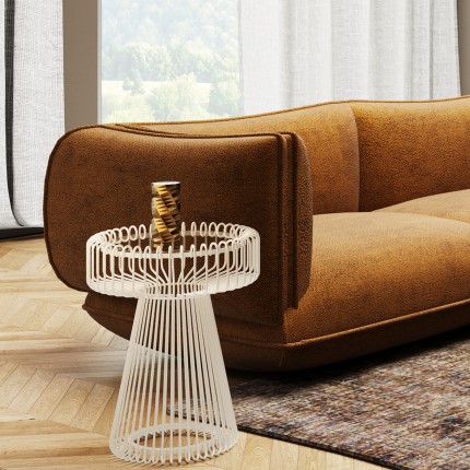 Table d'appoint Lisboa 38cm beige Kare Design