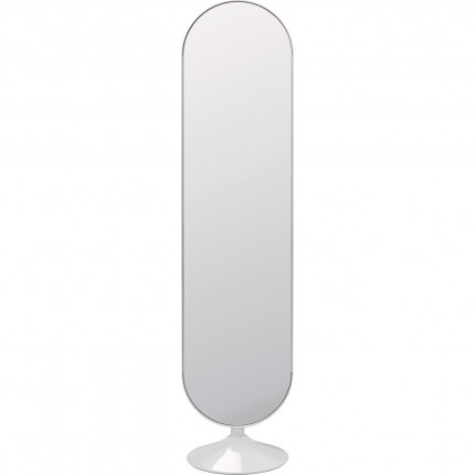 Floor Mirror Curve 172x38cm beige Kare Design