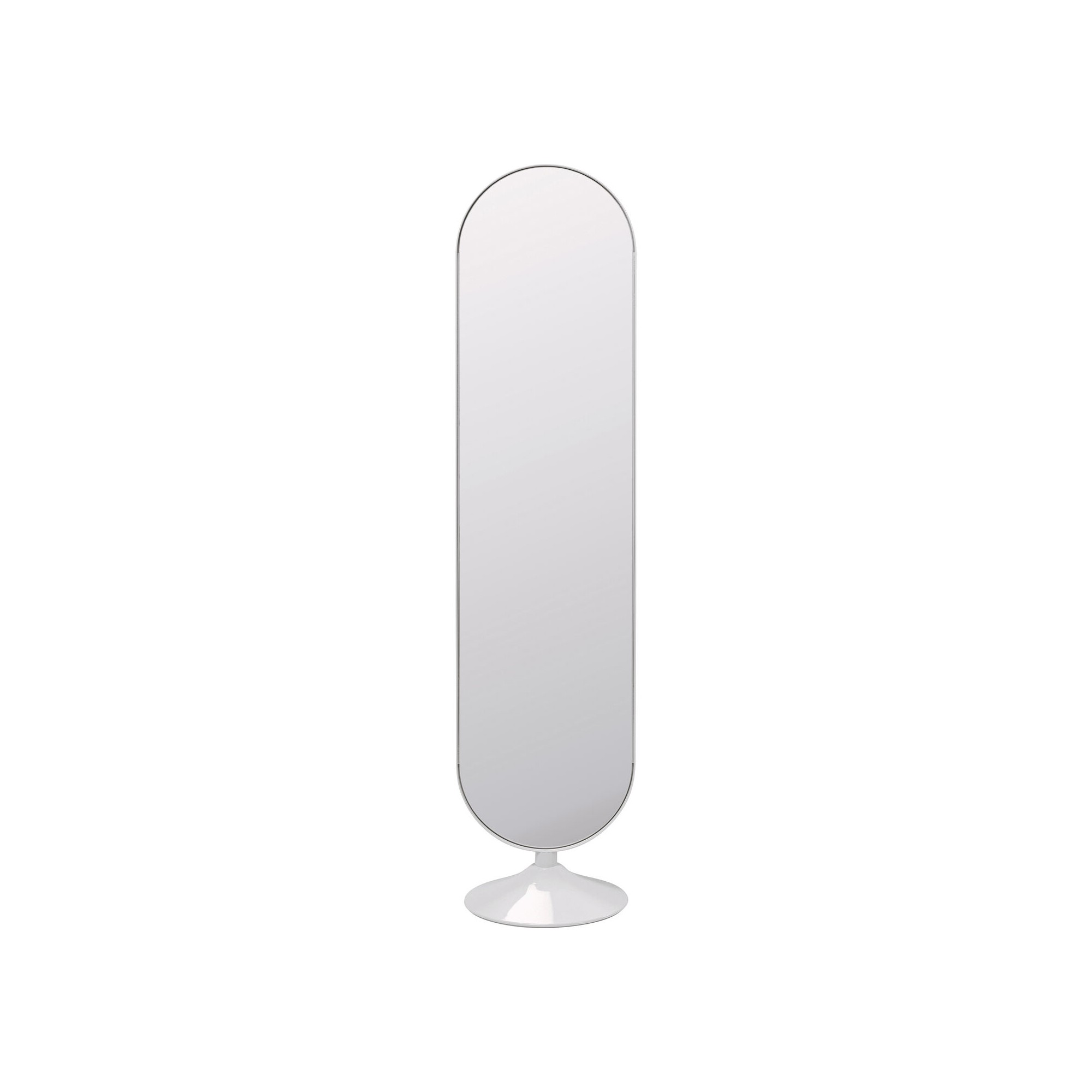 Miroir sur pied Curve greige 40x170cm