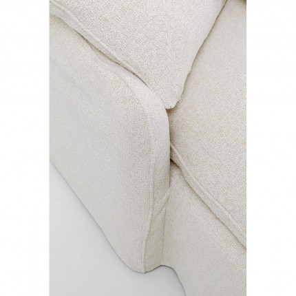 Sofa Boheme 3-seater cream Kare Design
