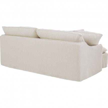 Sofa Boheme 3-seater cream Kare Design