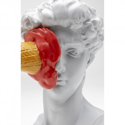 Déco statue grecque glace 35cm Kare Design