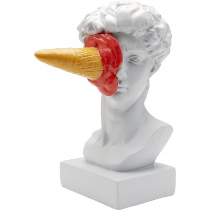 Déco statue grecque glace 35cm Kare Design