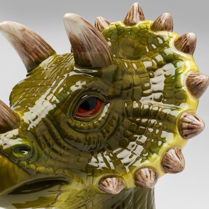 Vase dinosaur green 33cm Kare Design