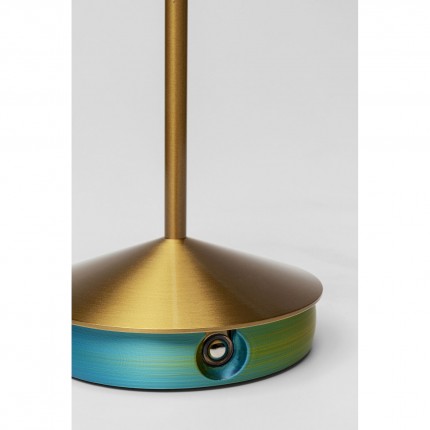 Lampe Swirl Gold Sunset Kare Design