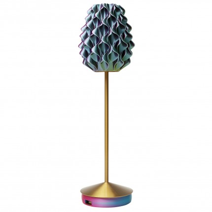 Lampe Swirl Sunset dorée Kare Design