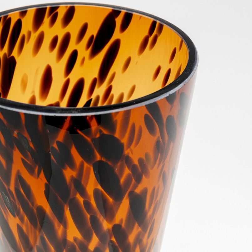 Vase en verre marron - Caramel - Kare Design