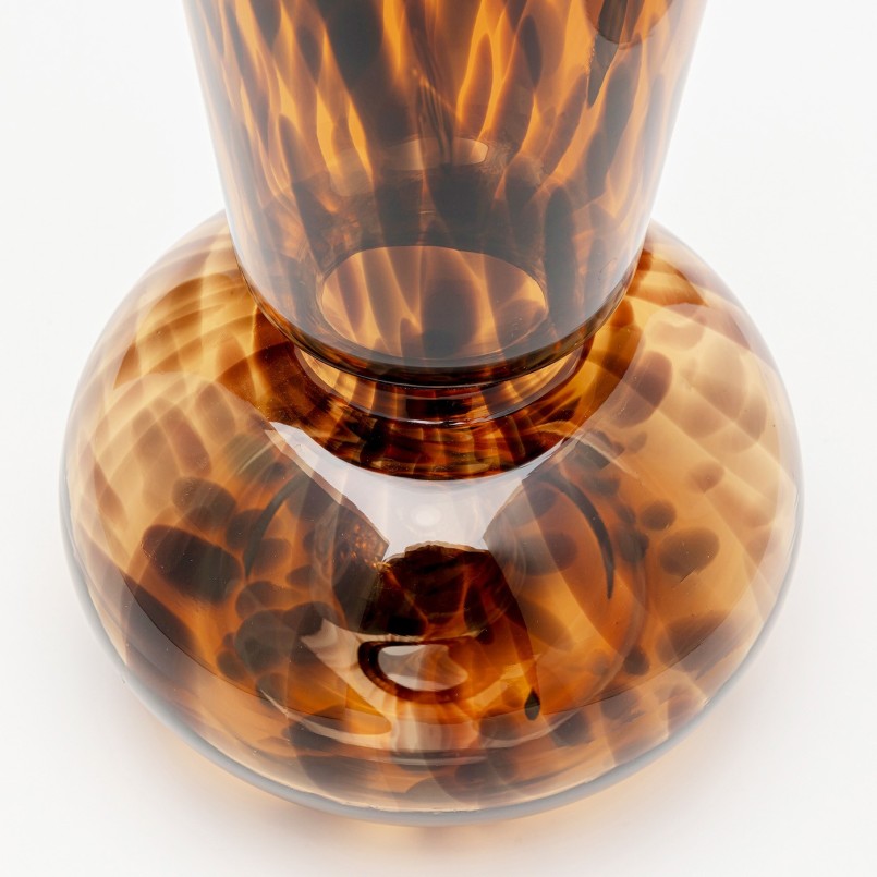 Vase en verre marron - Caramel - Kare Design