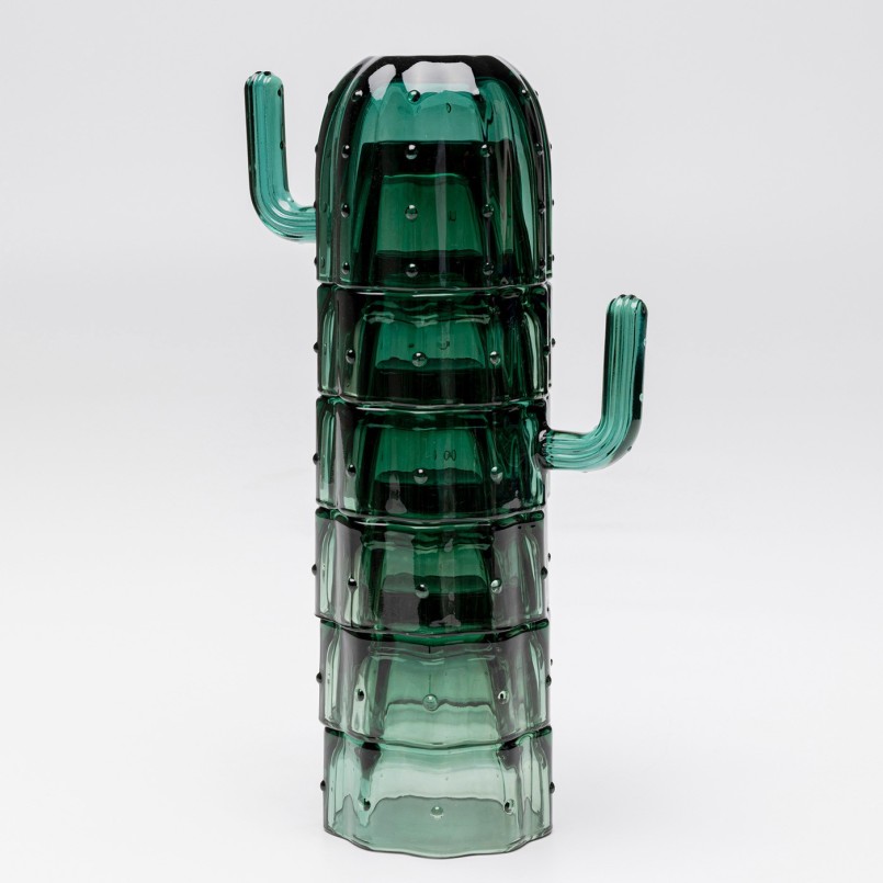 Verres cactus verts - Kare Design