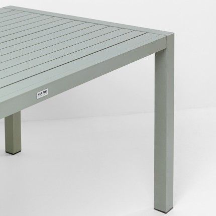 Outdoor Table Madagascar 140x80cm green Kare Design