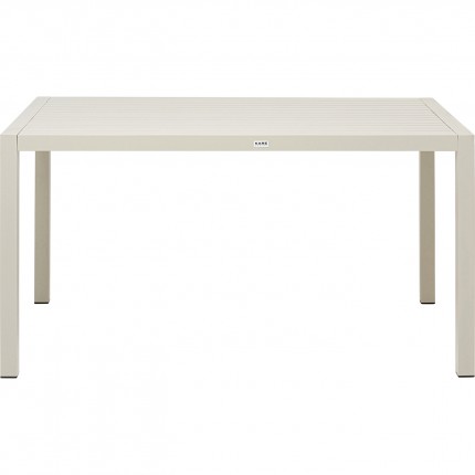 Table de jardin Madagascar 140x80cm grise Kare Design Table de jardin Madagascar 140x80cm grise Kare Design