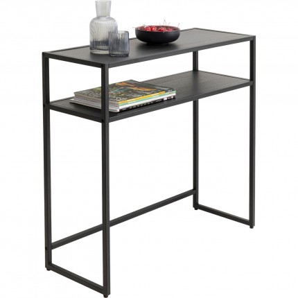 Console Loftie 80x80cm noire Kare Design