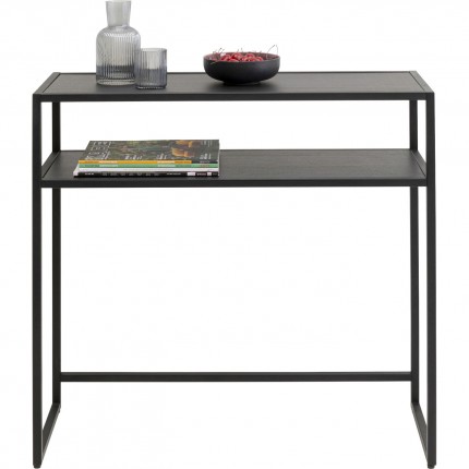 Console Loftie 80x80cm noire Kare Design