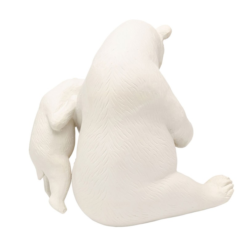 Déco ours lecture beige - Kare Design
