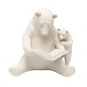 Déco ours lecture beige - Kare Design
