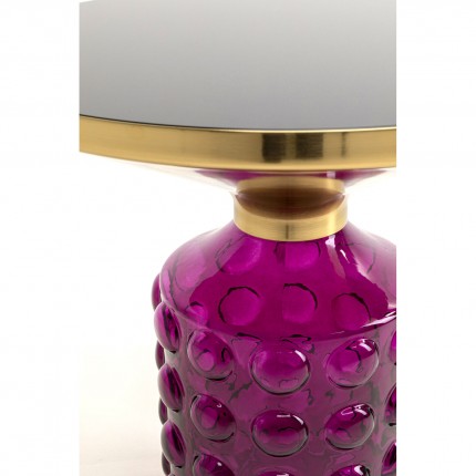 Table d'appoint Lola 50cm violette Kare Design