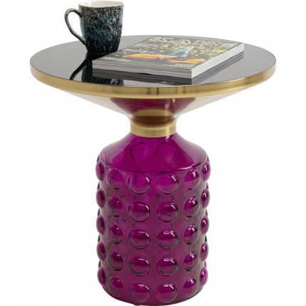 Table d'appoint Lola 50cm violette Kare Design