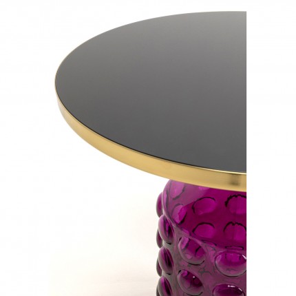 Table d'appoint Lola 50cm violette Kare Design