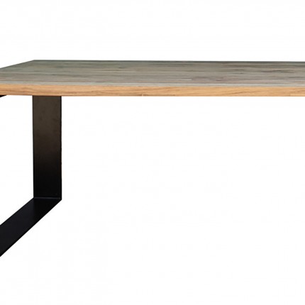 Table de jardin Alice 280x110cm noire Gescova