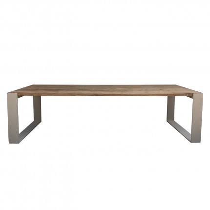 Table de jardin Alice 280x110cm acier Gescova