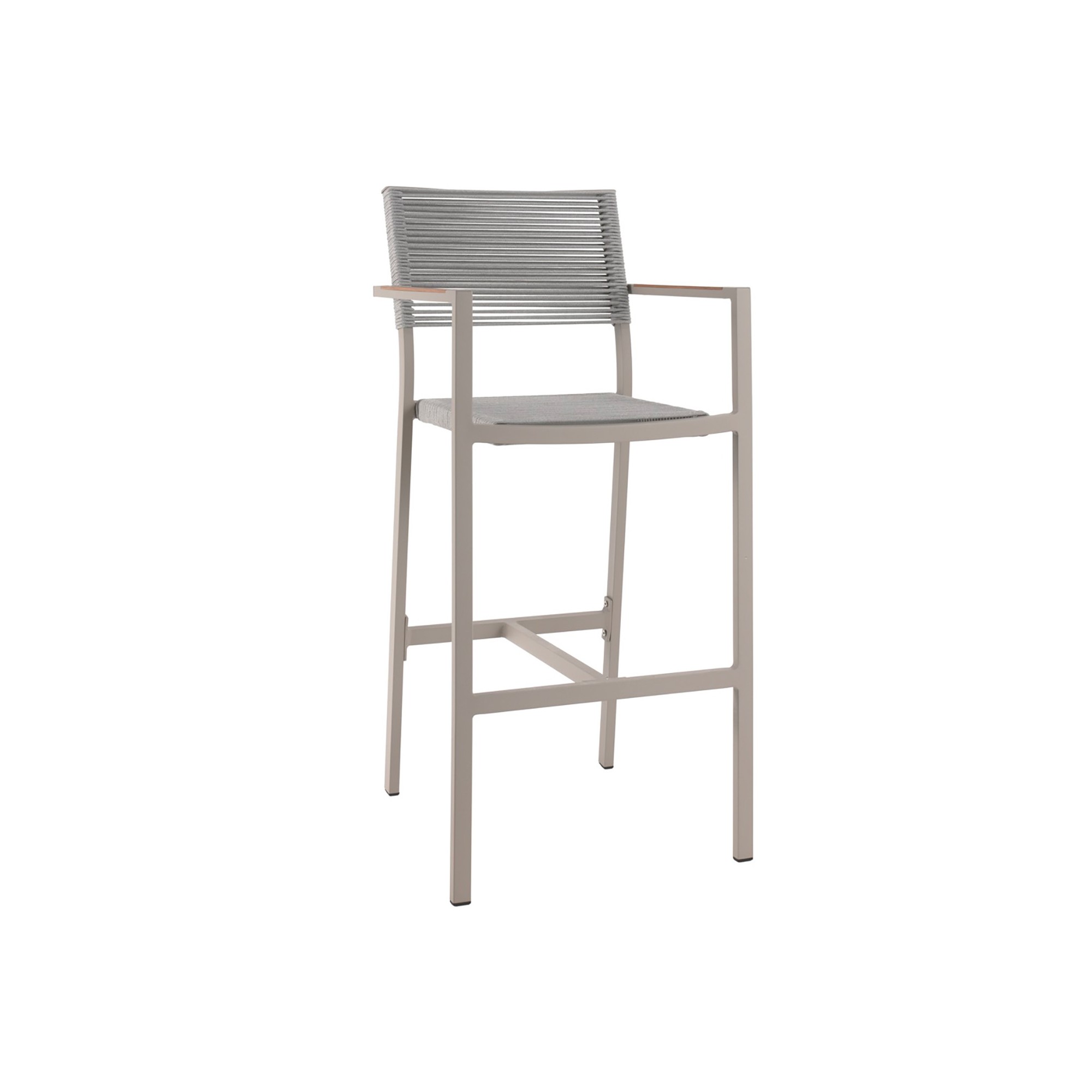 Tabouret de bar Aruba gris Gescova