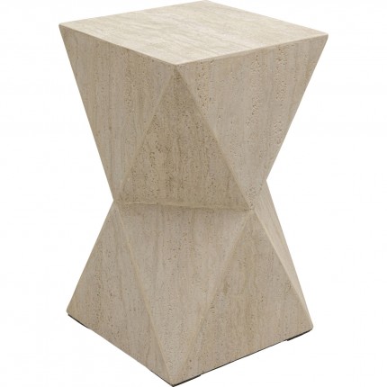 Table d'appoint Luxury Triangle marbre Kare Design
