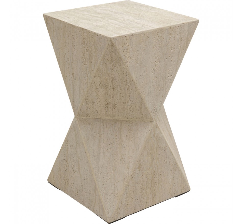 Table d'appoint Luxury Triangle marbre Kare Design Table d'appoint Luxury Triangle marbre Kare Design