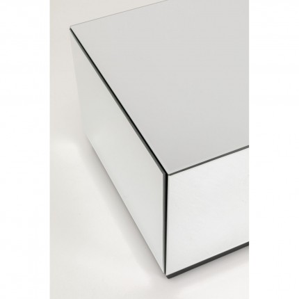 Table basse Luxury 80x60cm argent Kare Design