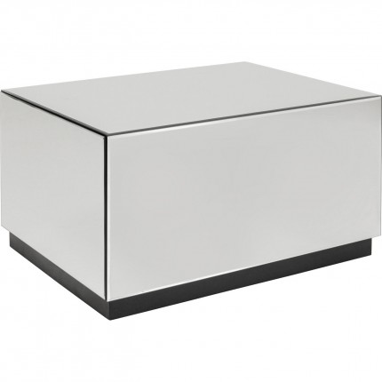 Table basse Luxury 80x60cm argent Kare Design