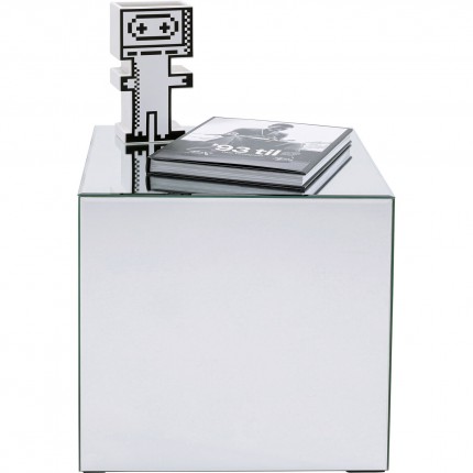 Side Table Luxury 45x45cm silver Kare Design