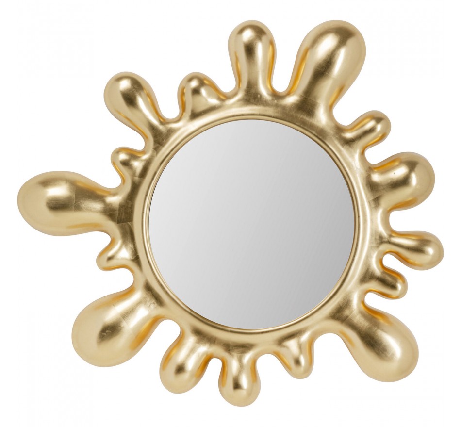 Miroir Giant Drop 122x111cm doré Kare Design Miroir Giant Drop 122x111cm doré Kare Design