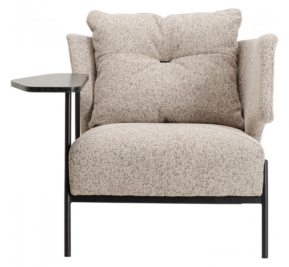 Fauteuil Taylor beige Kare Design Fauteuil Taylor beige Kare Design