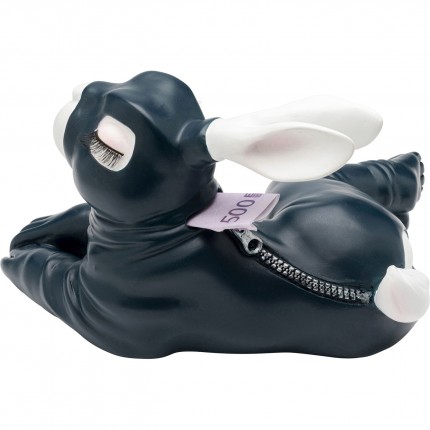 Money Box sexy rabbit dark blue Kare Design