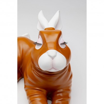 Tirelire lapine sexy marron Kare Design