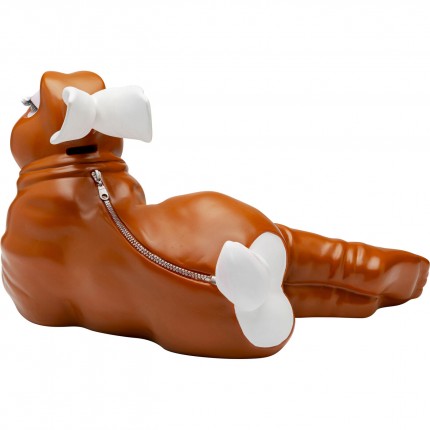 Money Box sexy rabbit lying 53cm brown Kare Design