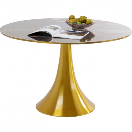 Table Grande Possibilita 120cm effet agate Kare Design