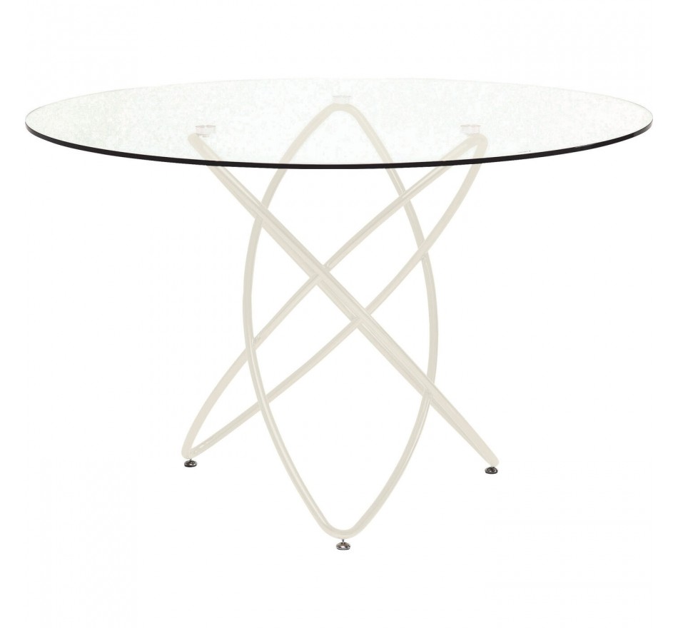 Table Molekular Ø120cm beige Kare Design Table Molekular Ø120cm beige Kare Design