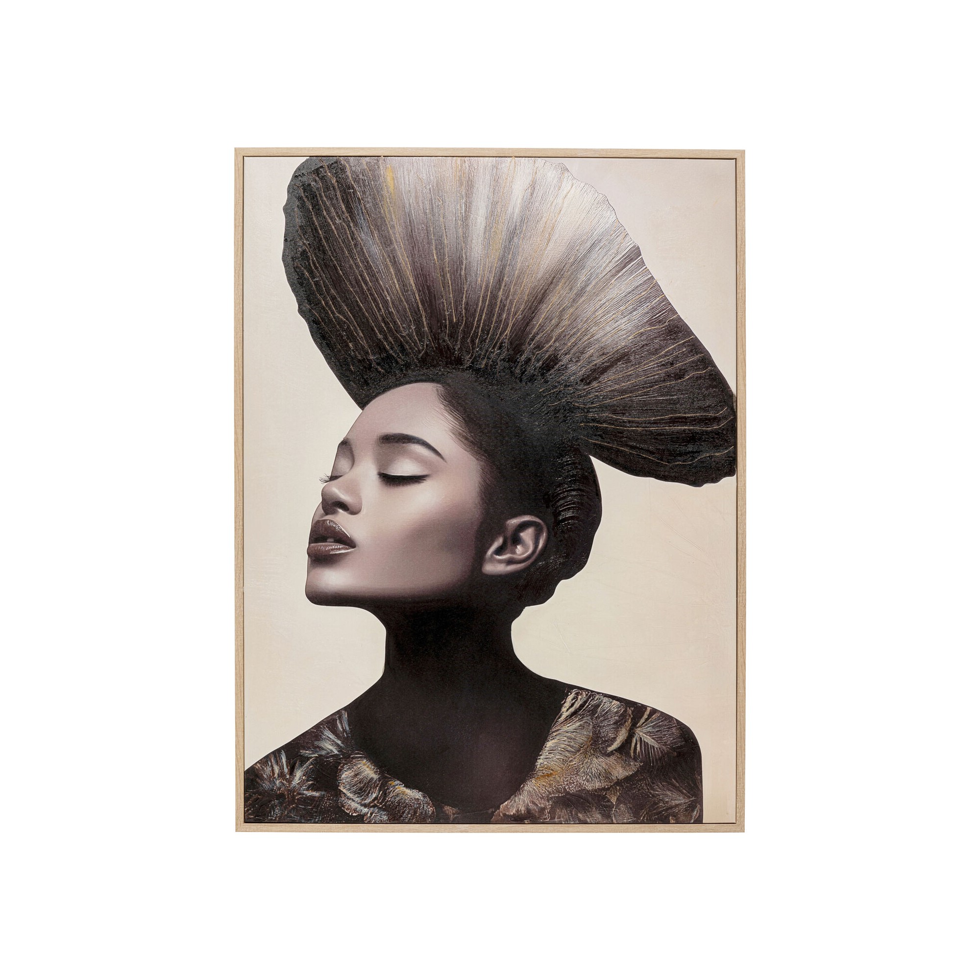 Tableau Frame femme aesthetic gauche 90x120cm Kare Design