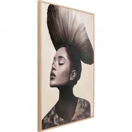 Tableau Frame femme aesthetic gauche 90x120cm Kare Design