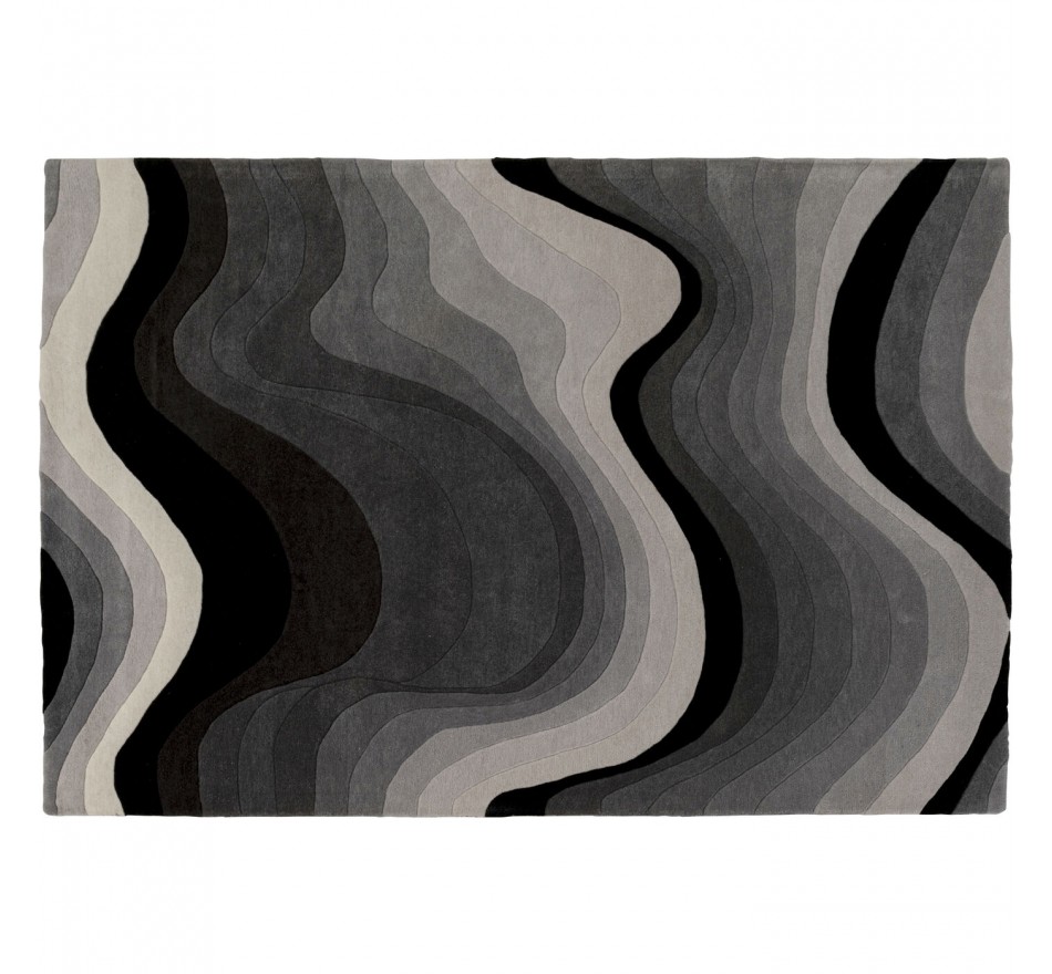 Tapis Aura 240x170cm gris Kare Design Tapis Aura 240x170cm gris Kare Design