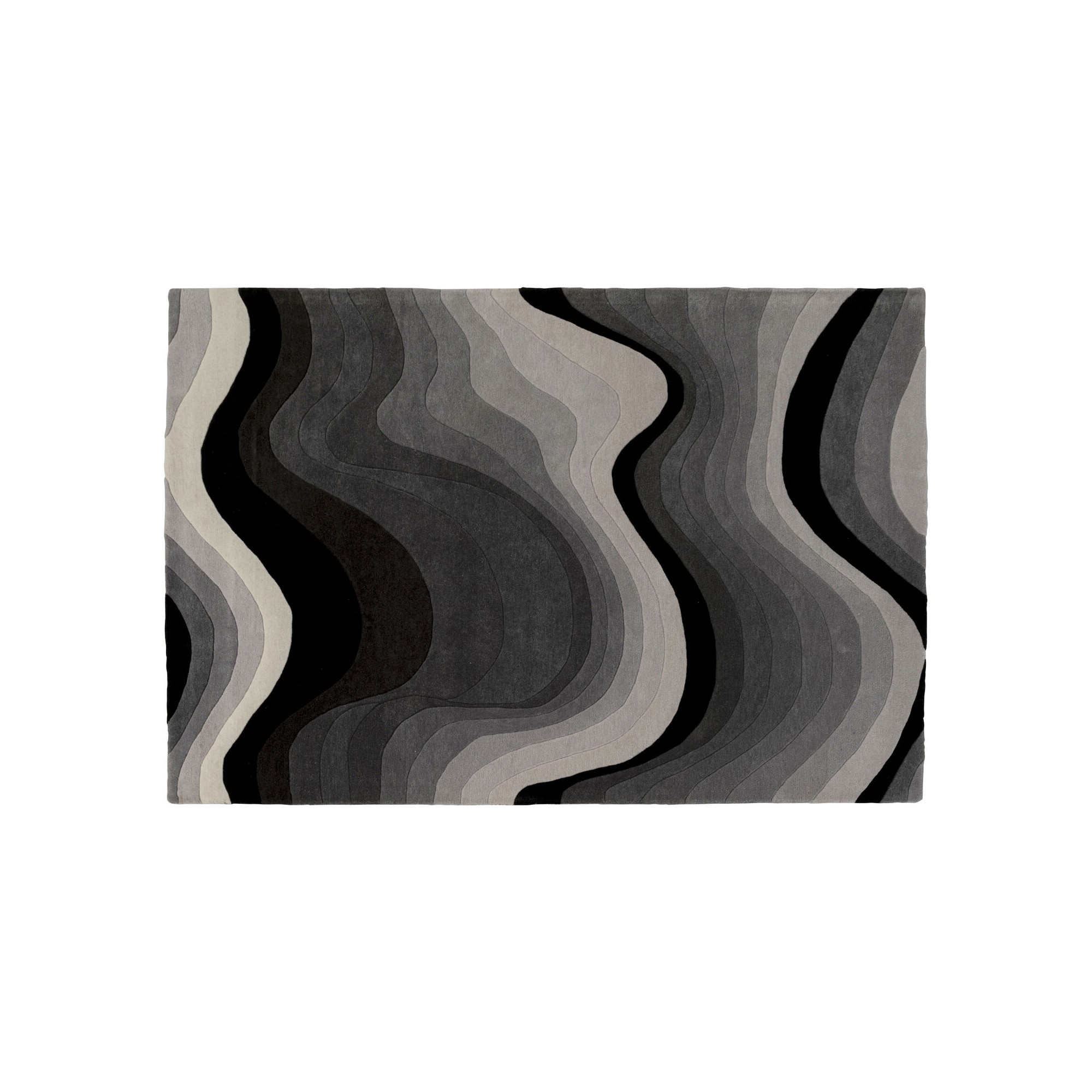 Carpet Aura 240x170cm grey Kare Design