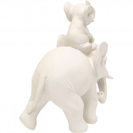 Deco elephant Dumbo Uno beige Kare Design